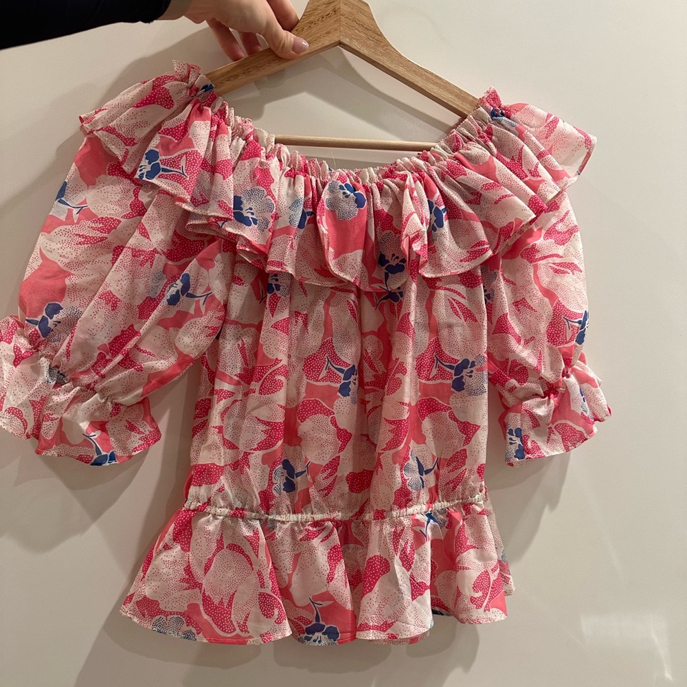 Ted Baker pink blouse